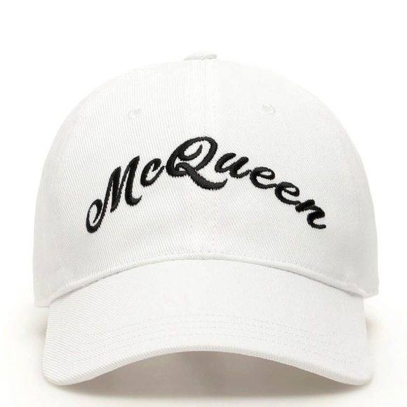 ALEXANDER MCQUEEN LOGO BASEBALL HAT NEW - Picture 1 of 7